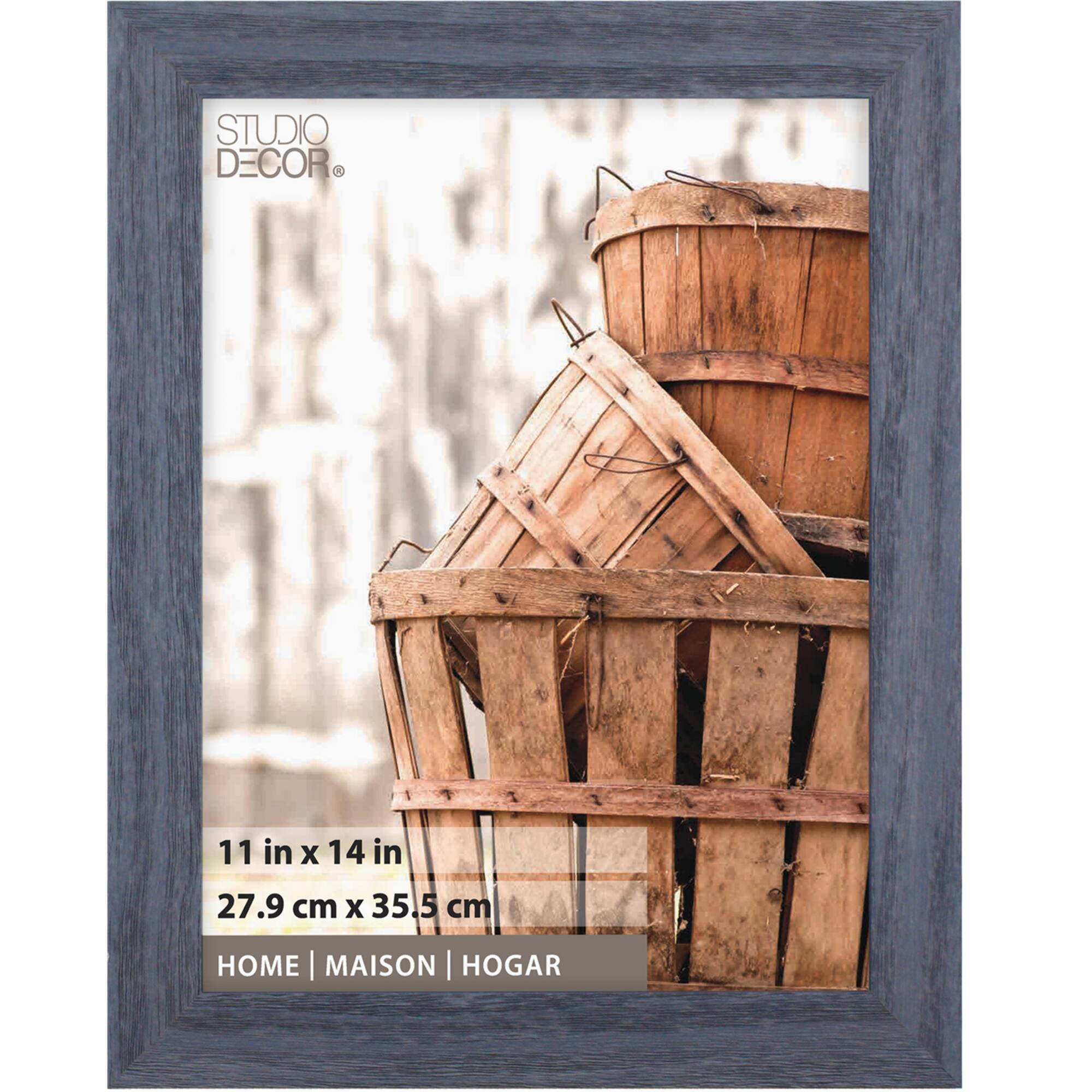 8 Pack: Distressed Blue Frame